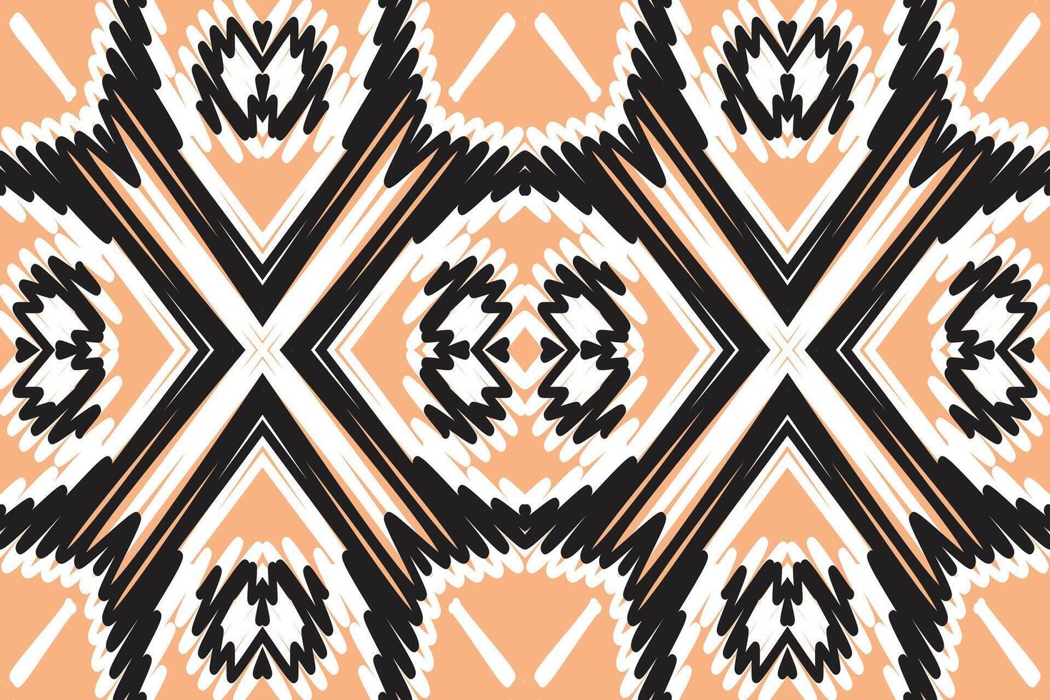 Tie dye Pattern Seamless Bandana print silk Motif embroidery, Ikat embroidery Design for Print Texture fabric saree sari carpet. kurta patola saree vector
