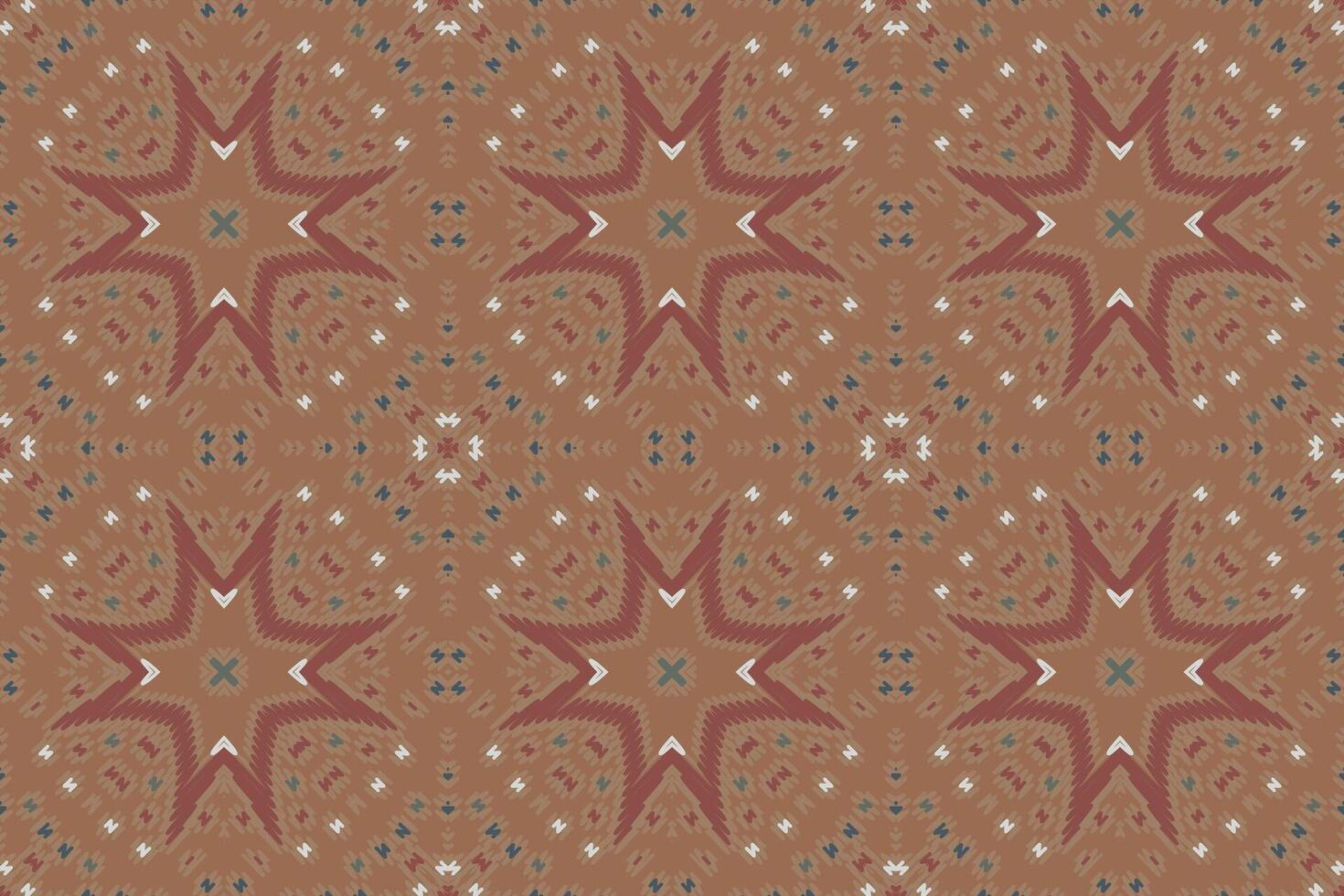 Motif folklore pattern Seamless Australian aboriginal pattern Motif embroidery, Ikat embroidery Design for Print pattern vintage flower folk navajo patchwork pattern vector