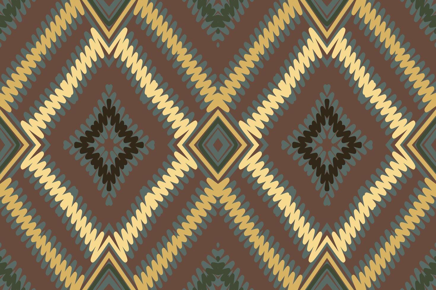 Tie dye Pattern Seamless Mughal architecture Motif embroidery, Ikat embroidery Design for Print indigenous art aboriginal art pattern floral kurti mughal border vector