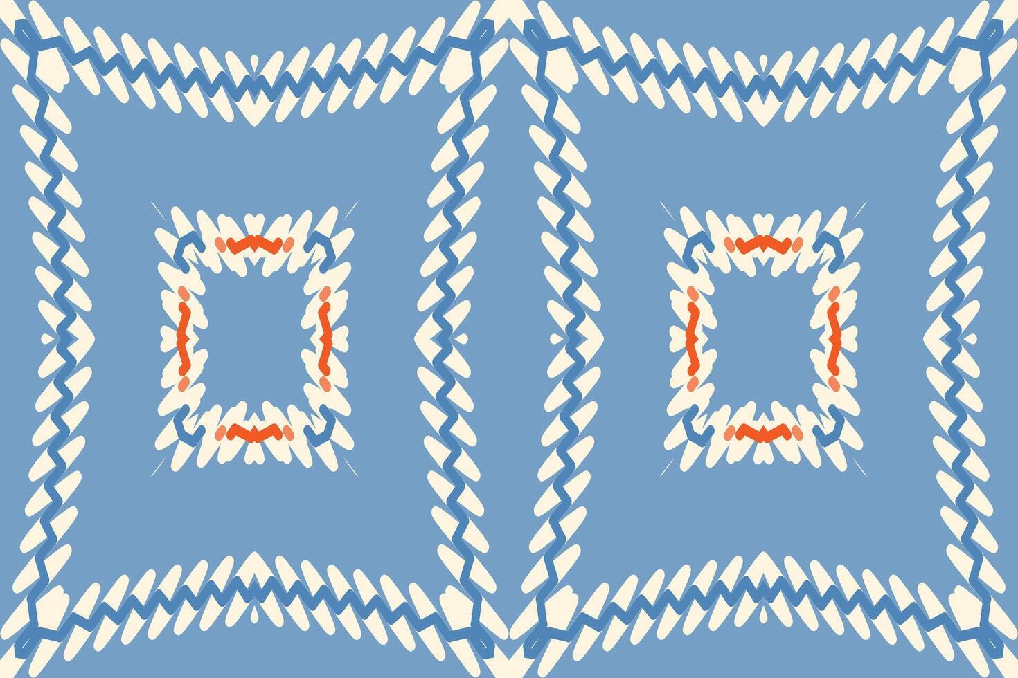 Tie dye Pattern Seamless Mughal architecture Motif embroidery, Ikat embroidery Design for Print border embroidery ancient egypt vector