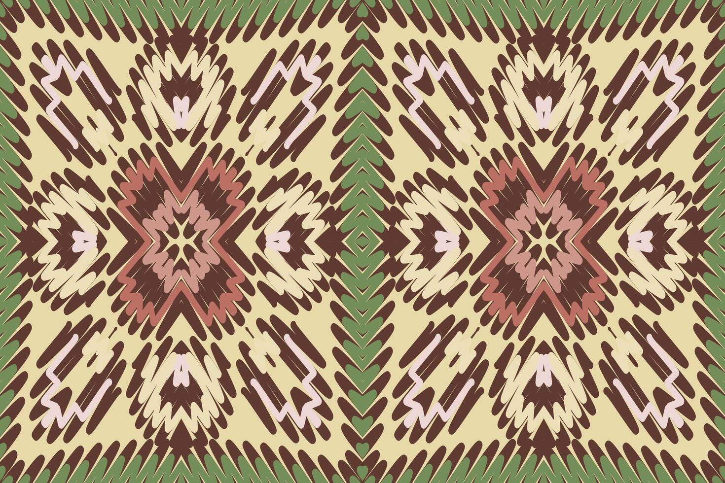 Tie dye Pattern Seamless Mughal architecture Motif embroidery, Ikat embroidery Design for Print kurta pattern mughal motifs tapestry pattern floral repeat vector