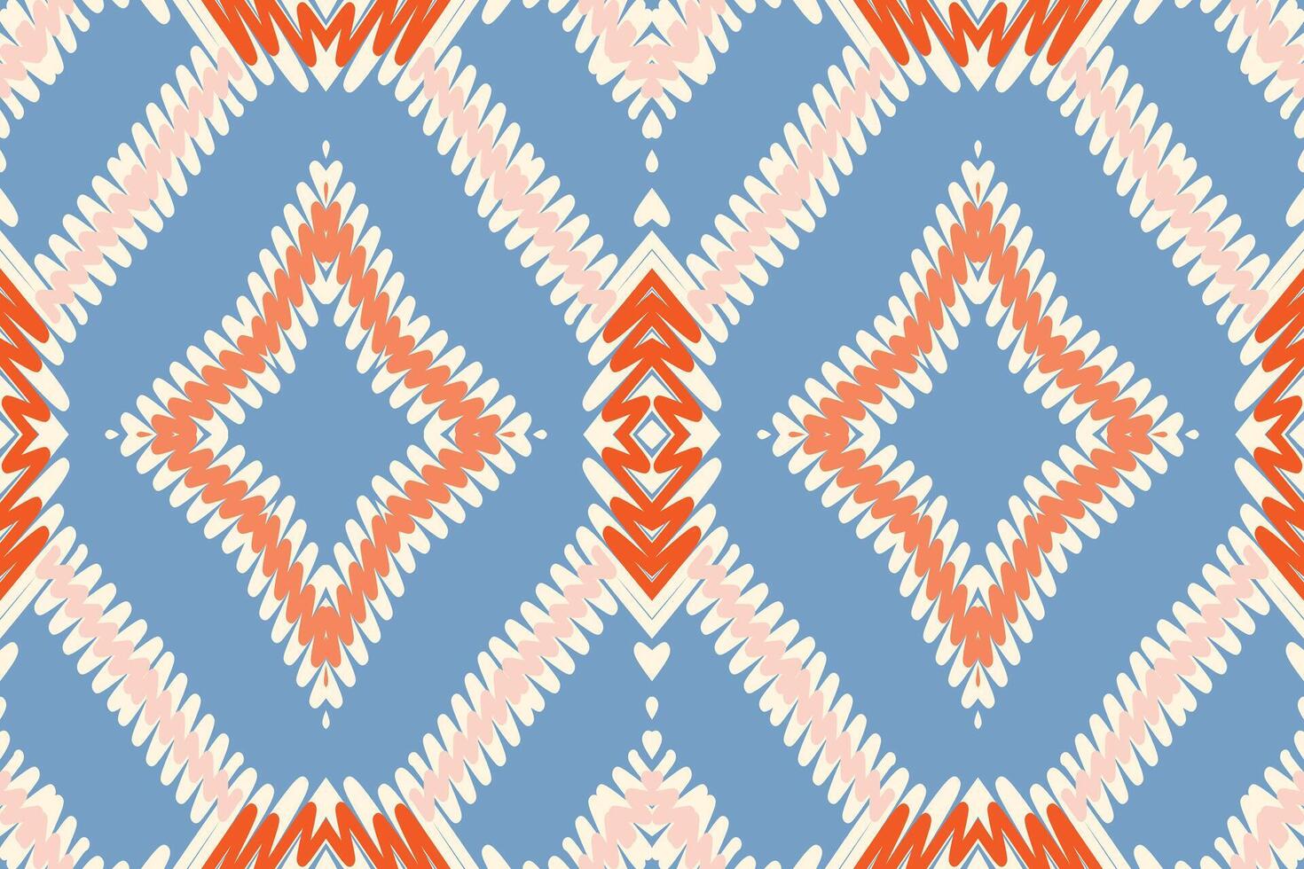 Tie dye Pattern Seamless Mughal architecture Motif embroidery, Ikat embroidery Design for Print scandinavian pattern saree ethnic nativity gypsy pattern vector