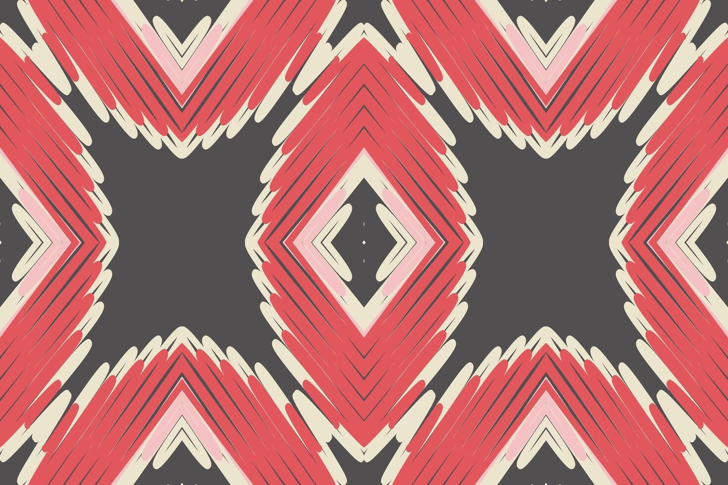 Tie dye Pattern Seamless Scandinavian pattern Motif embroidery, Ikat embroidery Design for Print scandinavian pattern saree ethnic nativity gypsy pattern vector