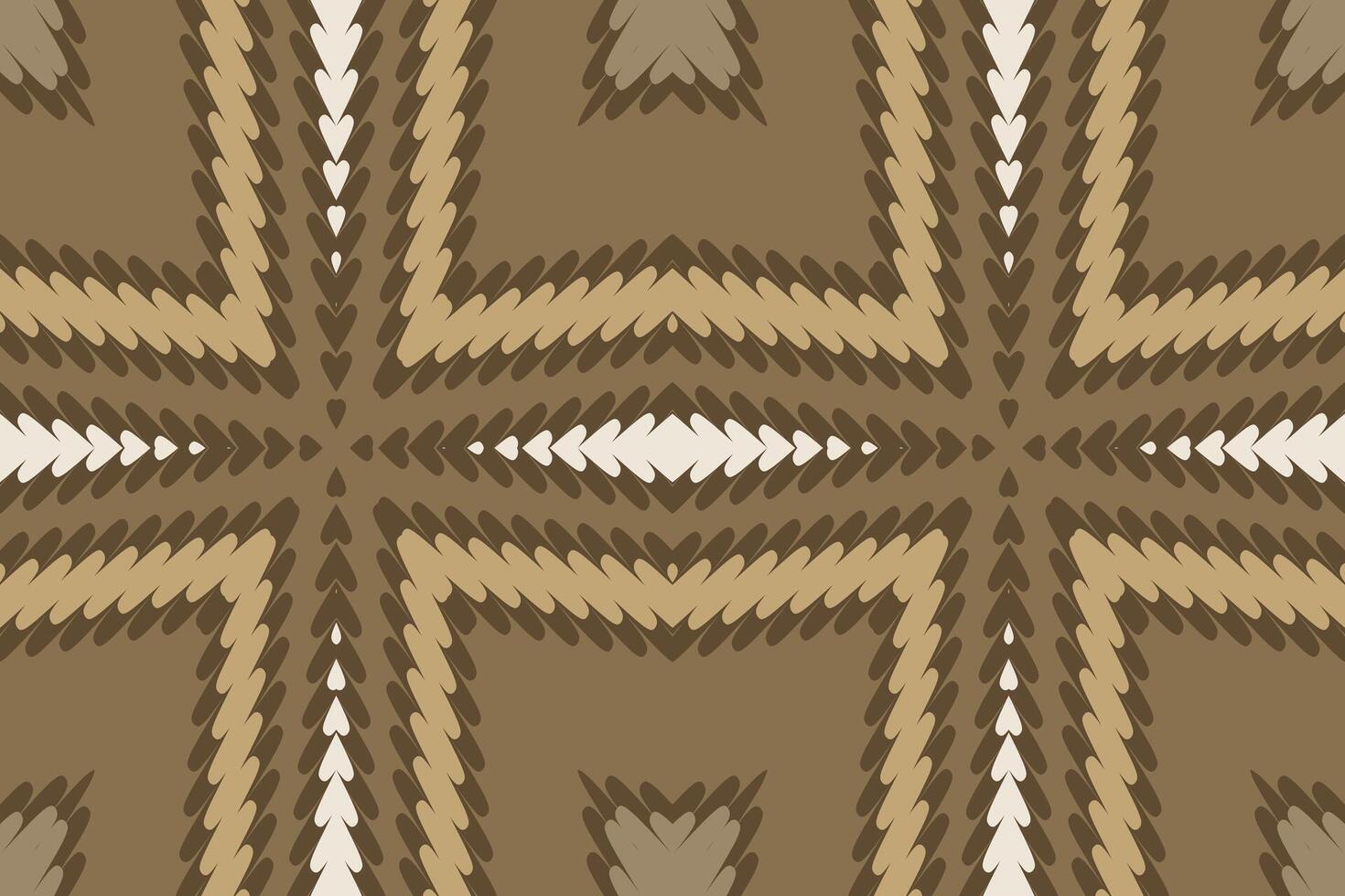 Baroque pattern Seamless Native American, Motif embroidery, Ikat embroidery Design for Print pattern vintage flower folk navajo patchwork pattern vector