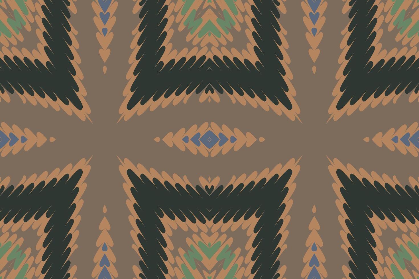 Baroque pattern Seamless Native American, Motif embroidery, Ikat embroidery Design for Print scarf hijab pattern kerchief ikat Silk kurti model mughal patterns vector