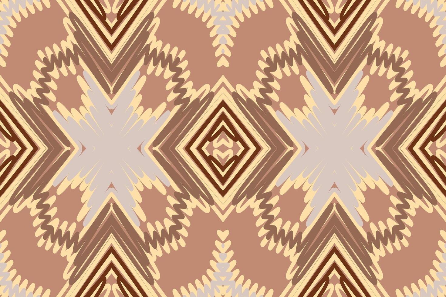 Baroque pattern Seamless Bandana print silk Motif embroidery, Ikat embroidery Design for Print tapestry floral kimono repeat pattern lacing spanish motif vector