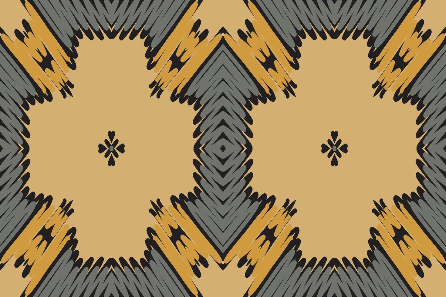 Baroque pattern Seamless Bandana print silk Motif embroidery, Ikat embroidery Design for Print Texture fabric saree sari carpet. kurta patola saree vector