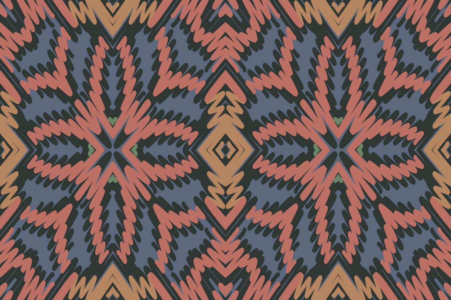 Baroque pattern Seamless Australian aboriginal pattern Motif embroidery, Ikat embroidery Design for Print indonesian batik motif embroidery native american kurta mughal design vector