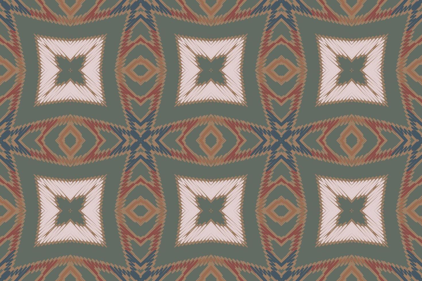 Motif folklore pattern Seamless Mughal architecture Motif embroidery, Ikat embroidery Design for Print vyshyvanka placemat quilt sarong sarong beach kurtis Indian motifs vector