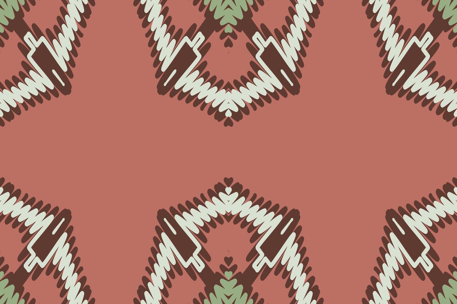 Baroque pattern Seamless Native American, Motif embroidery, Ikat embroidery Design for Print egyptian pattern tibetan mandala bandanna vector