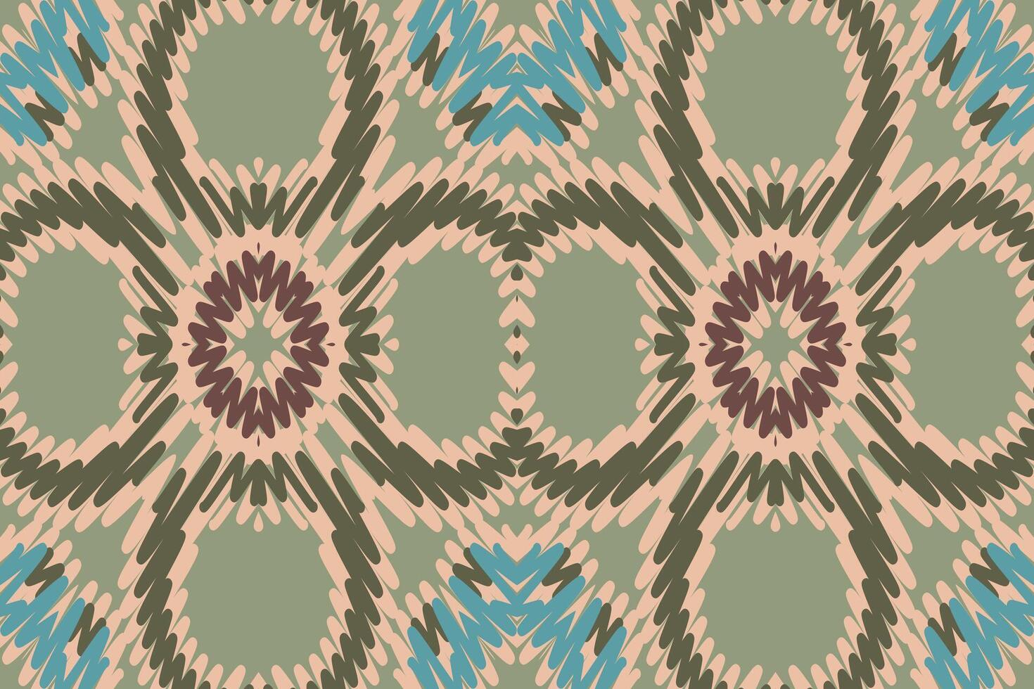 Baroque pattern Seamless Mughal architecture Motif embroidery, Ikat embroidery Design for Print indonesian batik motif embroidery native american kurta mughal design vector
