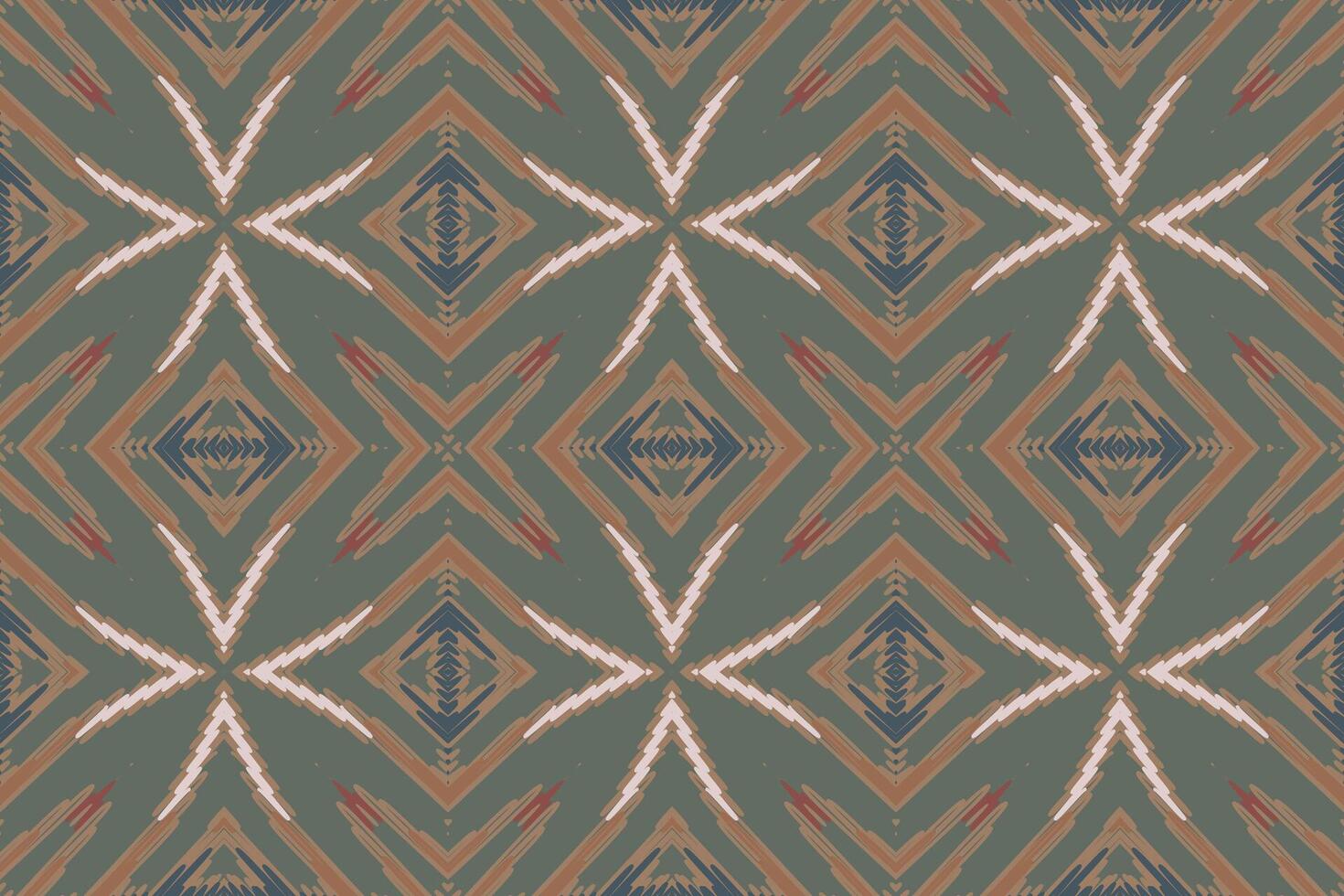 Motif folklore pattern Seamless Mughal architecture Motif embroidery, Ikat embroidery Design for Print scarf hijab pattern kerchief ikat Silk kurti model mughal patterns vector