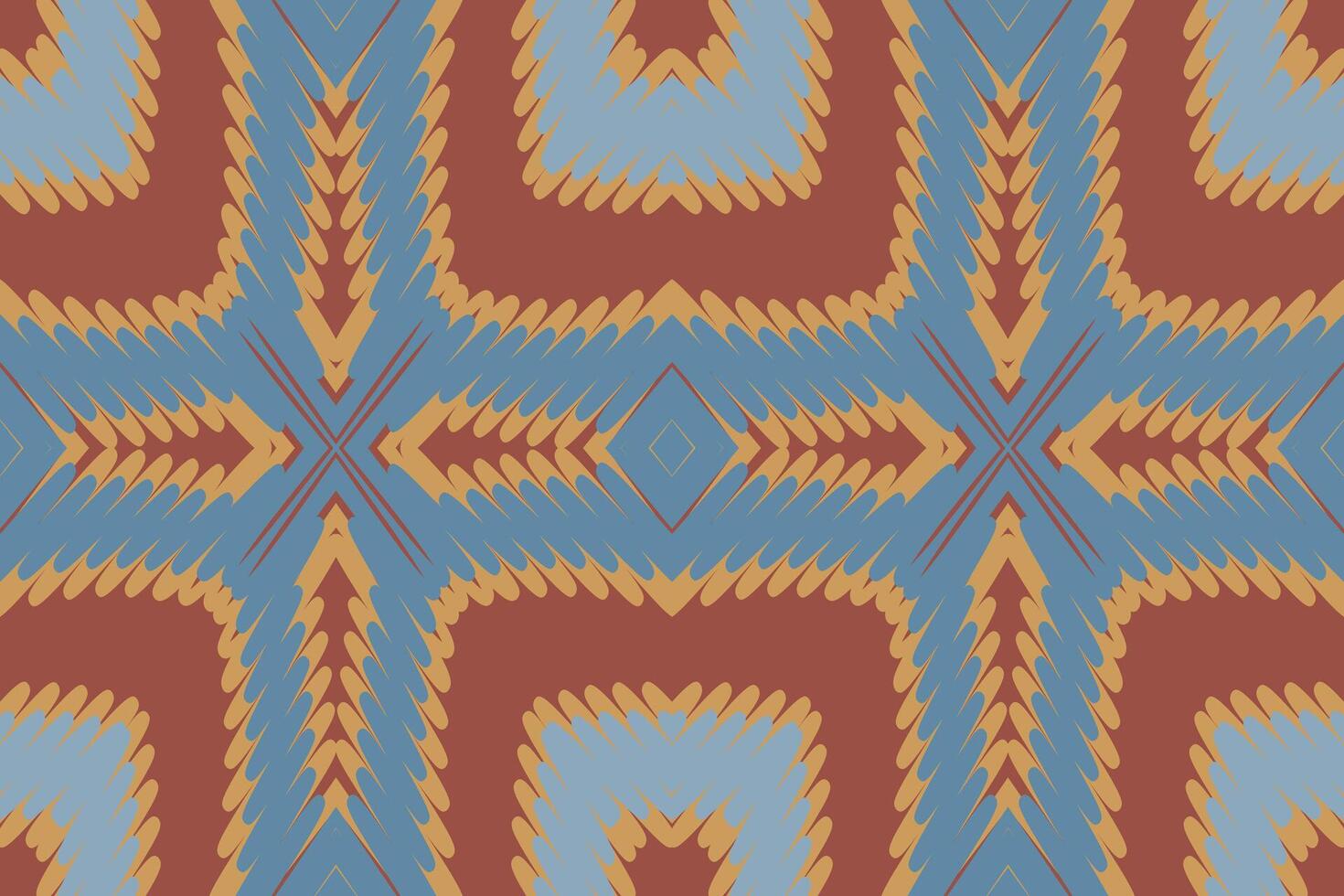 Baroque pattern Seamless Mughal architecture Motif embroidery, Ikat embroidery Design for Print scandinavian pattern saree ethnic nativity gypsy pattern vector