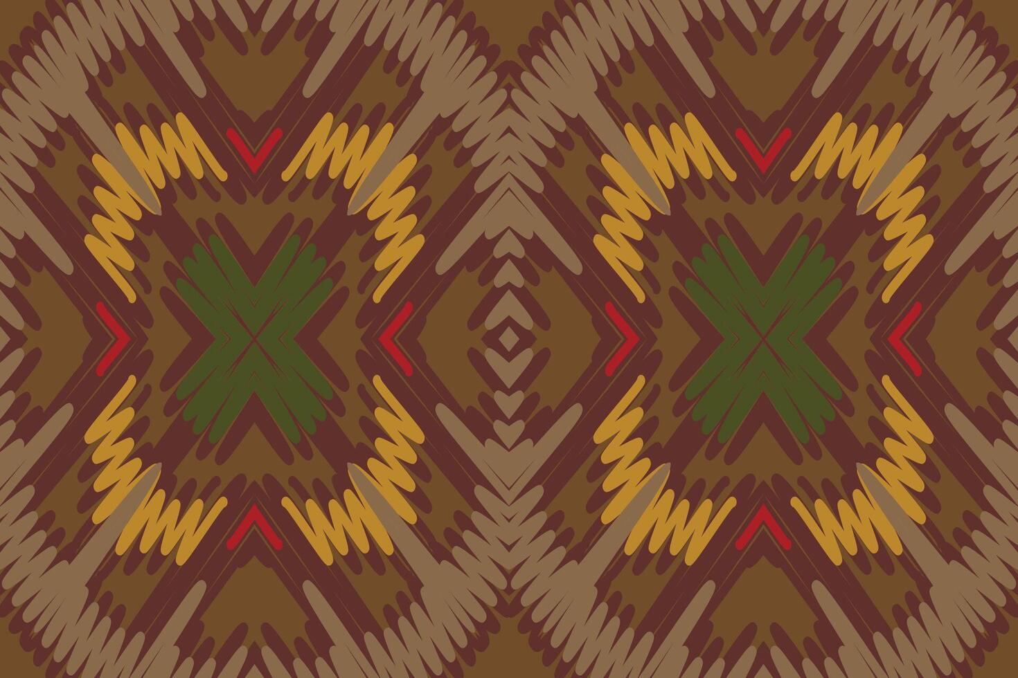 Baroque pattern Seamless Mughal architecture Motif embroidery, Ikat embroidery Design for Print scandinavian pattern saree ethnic nativity gypsy pattern vector