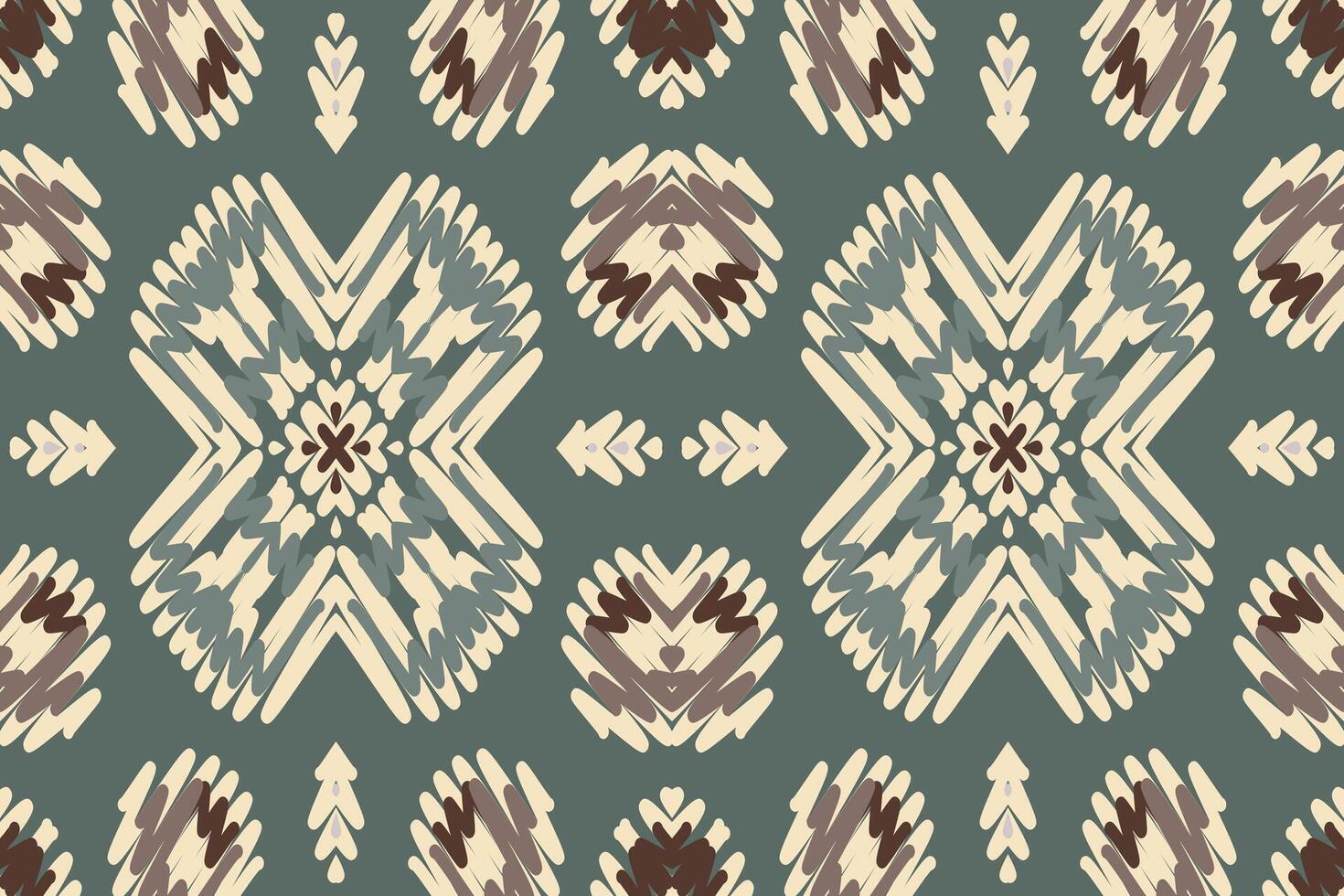 Baroque pattern Seamless Scandinavian pattern Motif embroidery, Ikat embroidery Design for Print border embroidery ancient egypt vector
