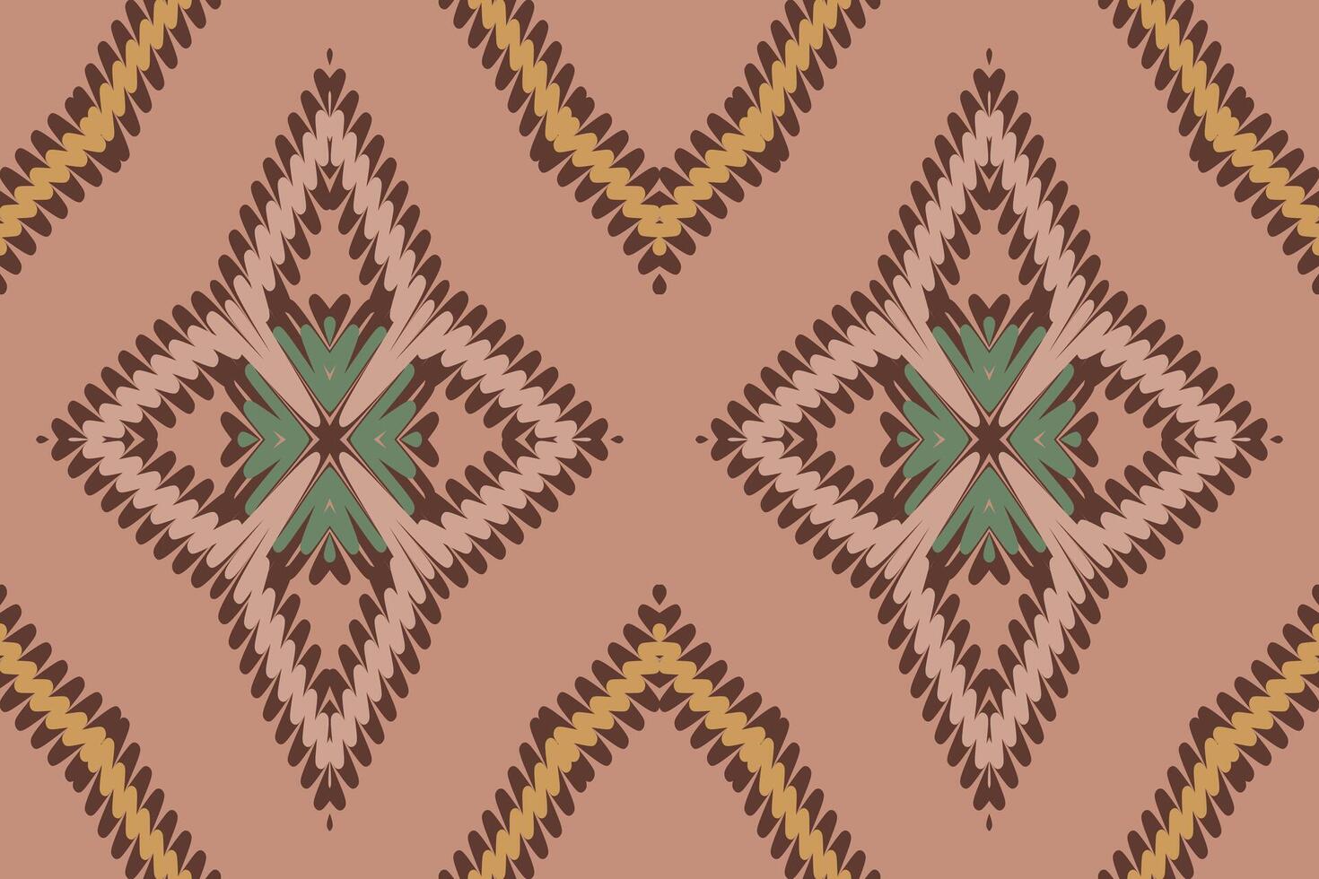 Dupatta pattern Seamless Bandana print silk Motif embroidery, Ikat embroidery Design for Print indigenous art aboriginal art pattern floral kurti mughal border vector