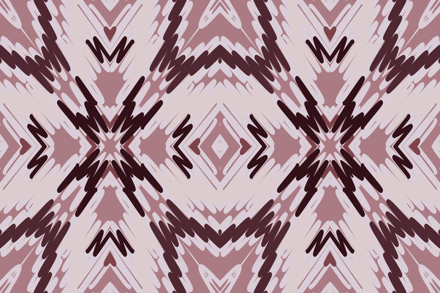 Dupatta pattern Seamless Native American, Motif embroidery, Ikat embroidery Design for Print scandinavian pattern saree ethnic nativity gypsy pattern vector
