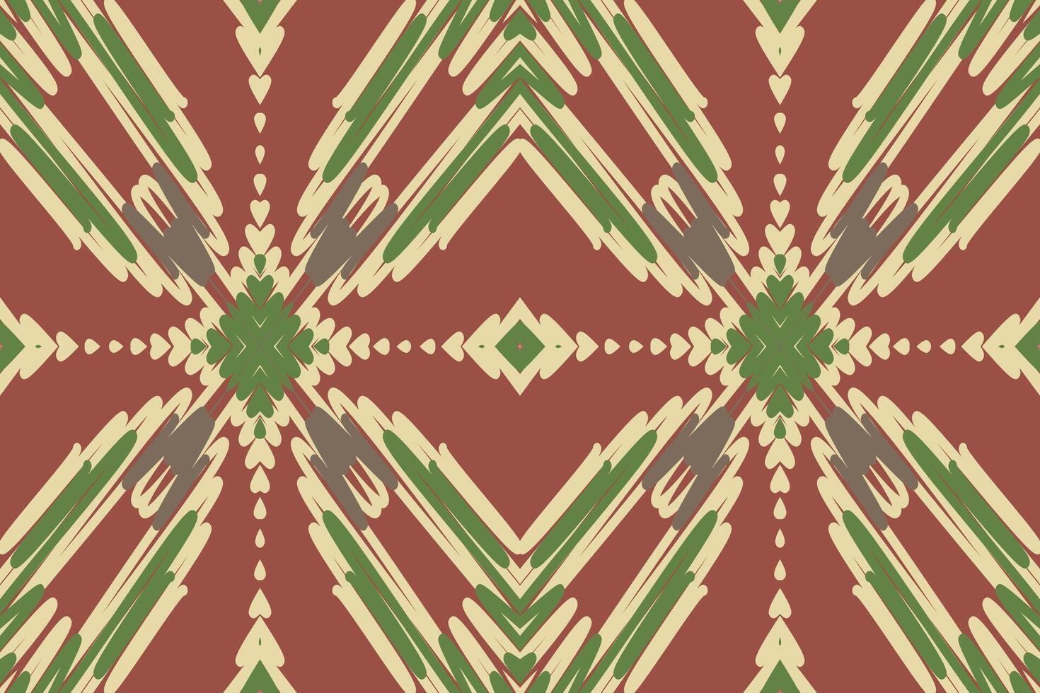 Dupatta pattern Seamless Native American, Motif embroidery, Ikat embroidery Design for Print pattern vintage flower folk navajo patchwork pattern vector