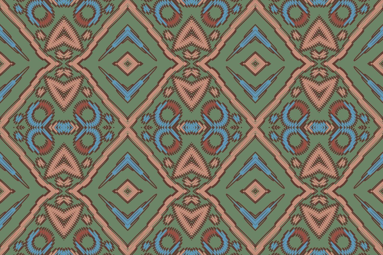 Dupatta pattern Seamless Mughal architecture Motif embroidery, Ikat embroidery Design for Print scandinavian pattern saree ethnic nativity gypsy pattern vector