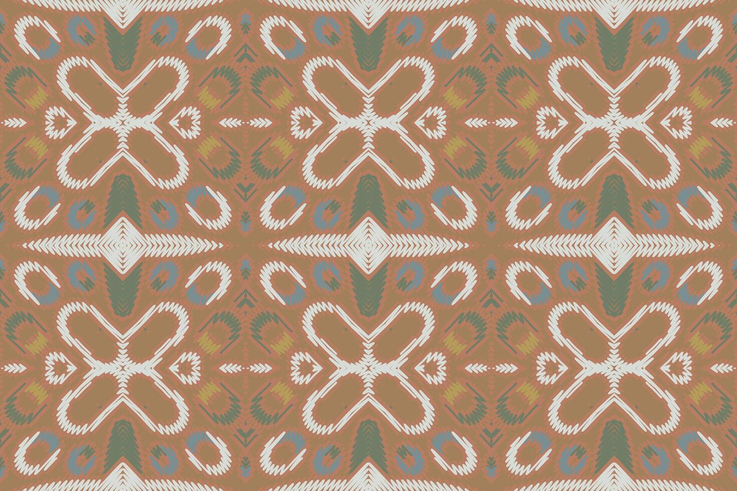 Dupatta pattern Seamless Mughal architecture Motif embroidery, Ikat embroidery Design for Print kurta pattern mughal motifs tapestry pattern floral repeat vector
