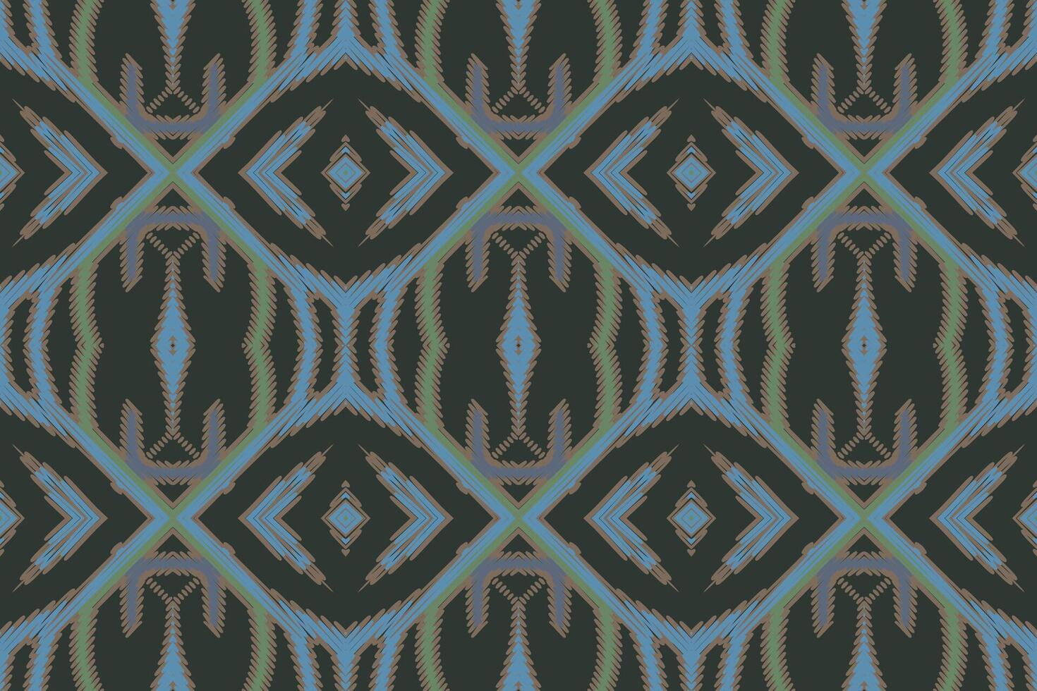 Ancient patterns Seamless Native American, Motif embroidery, Ikat embroidery Design for Print vyshyvanka placemat quilt sarong sarong beach kurtis Indian motifs vector