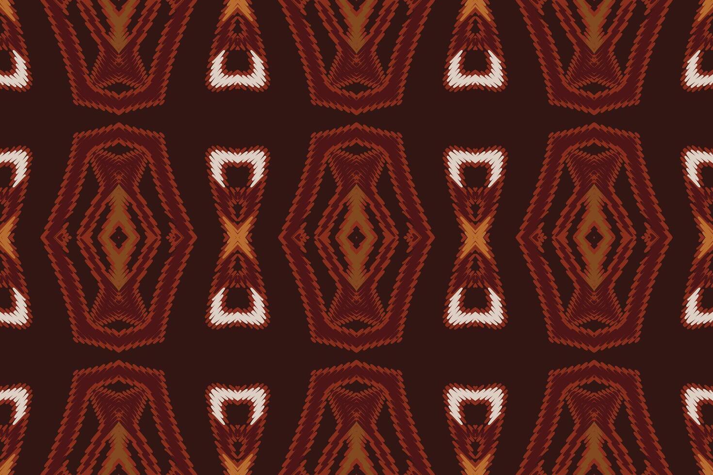 Ancient patterns Seamless Scandinavian pattern Motif embroidery, Ikat embroidery Design for Print figure tribal ink on cloth patola sari vector