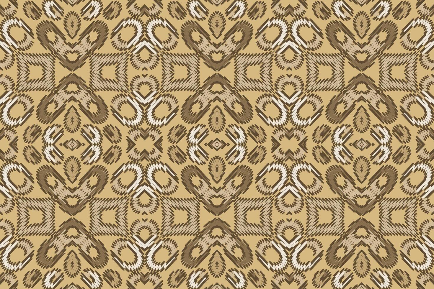 Bukhara pattern Seamless Bandana print silk Motif embroidery, Ikat embroidery Design for Print figure tribal ink on cloth patola sari vector