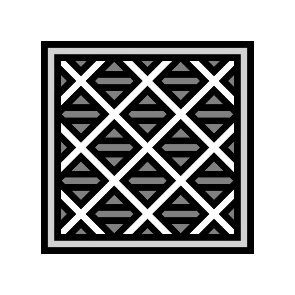 air filter ventilation color icon illustration vector