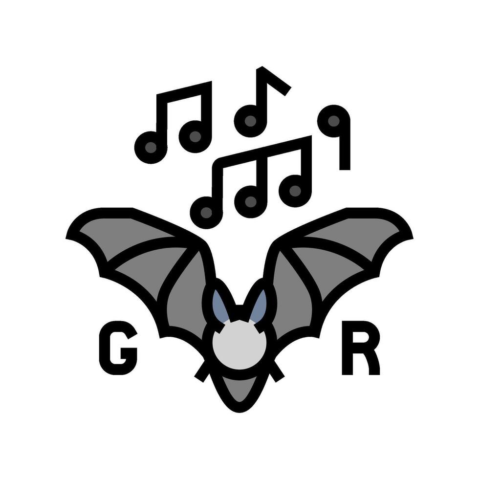 gothic rock goth subculture color icon illustration vector