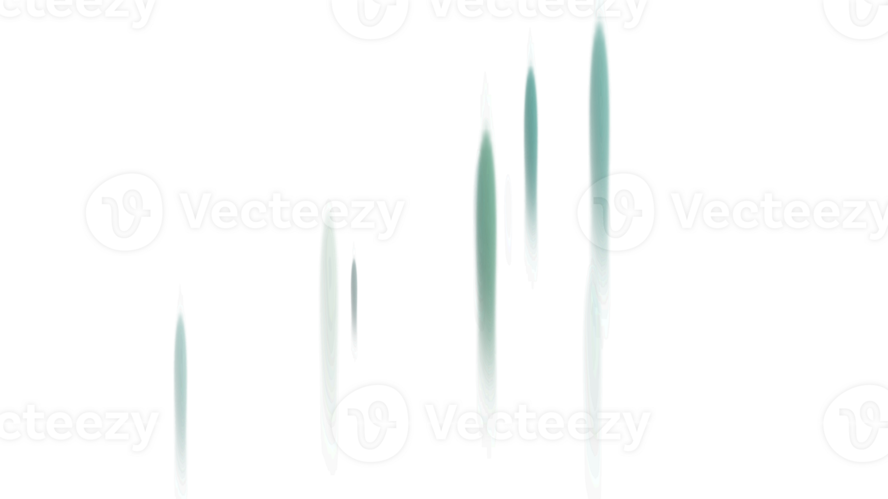 a line of green arrows on a transparent background png