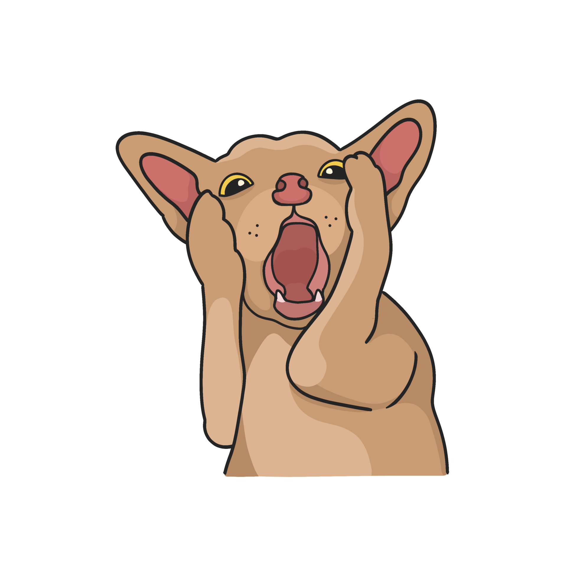 Dog Meme Illustration 45648604 PNG