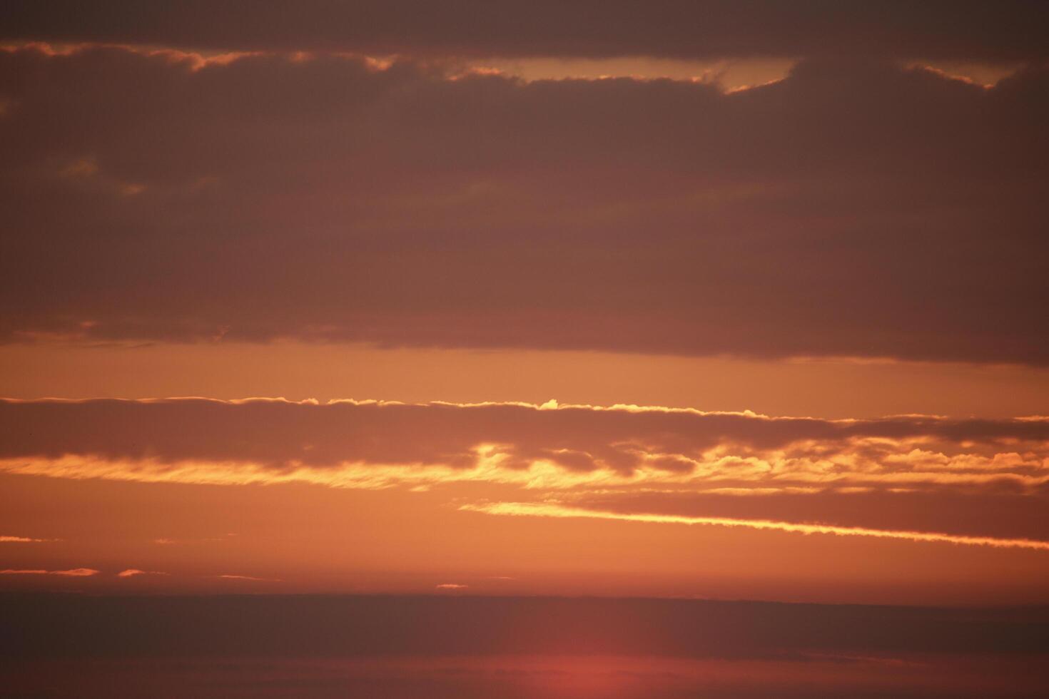sunset in the netherlands photo
