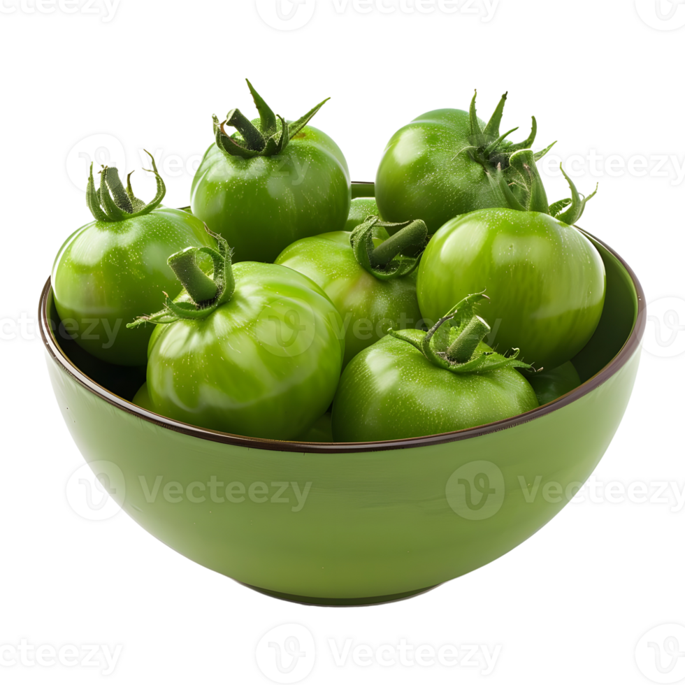 Green Tomatoes on Transparent Background png