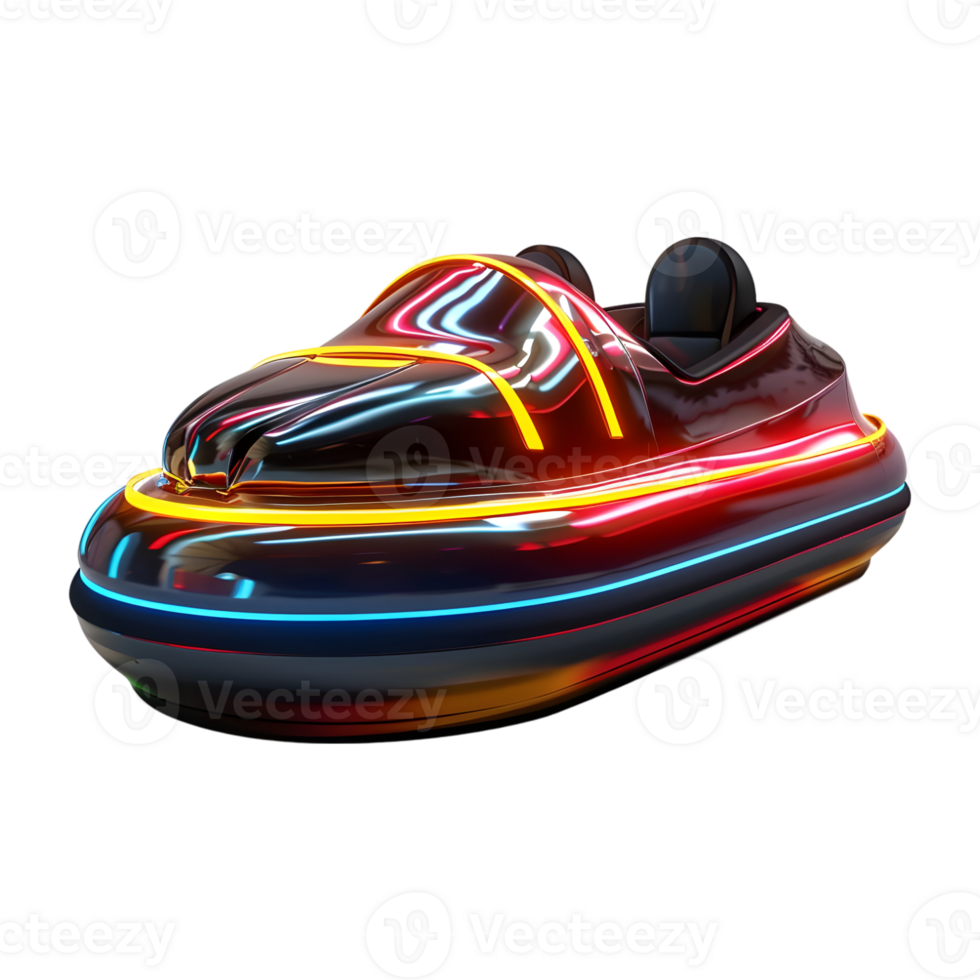 Dodgem Bumper Car on Transparent Background 45649086 PNG