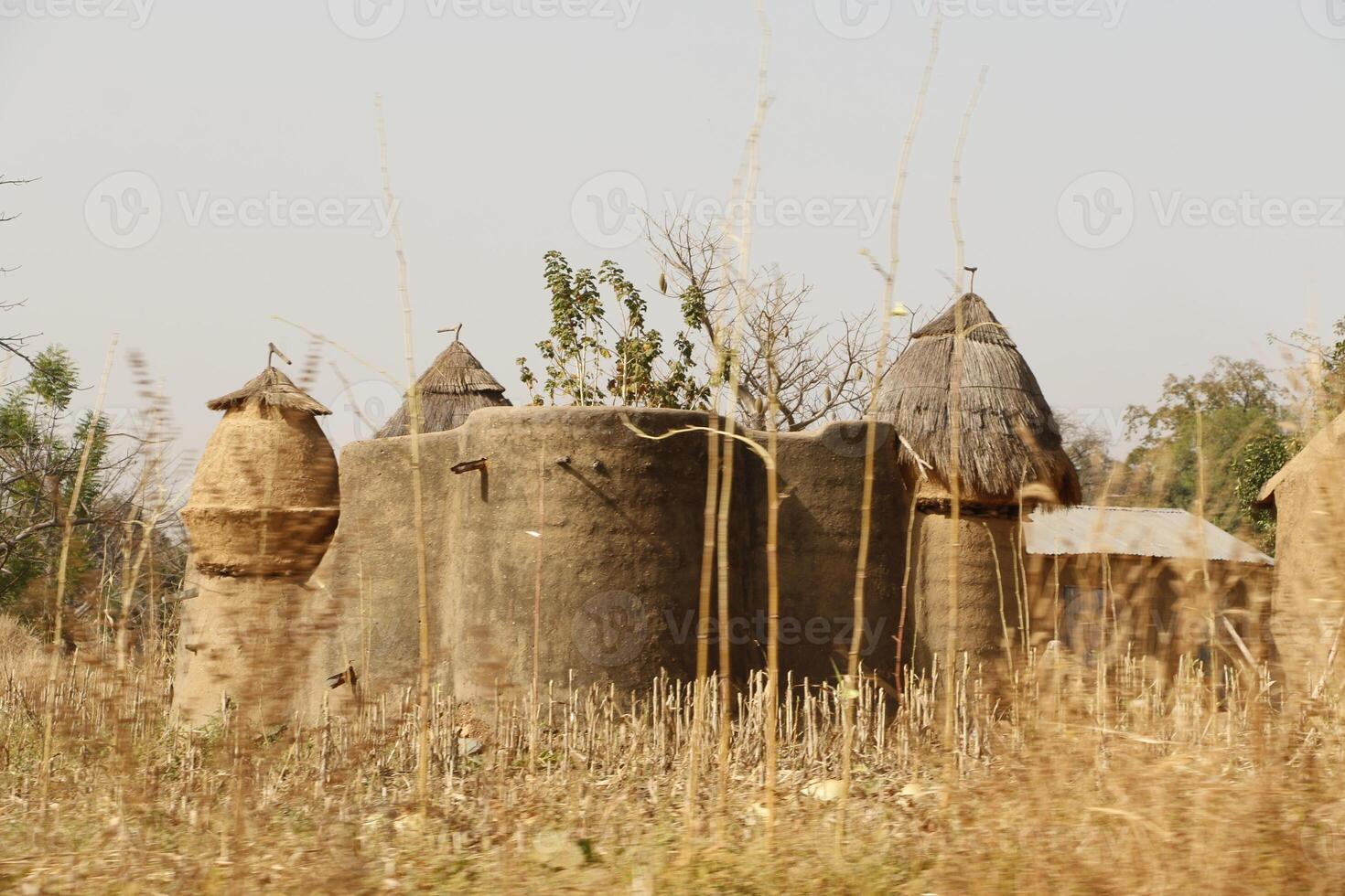Tata Somba villages in the north of Benin photo