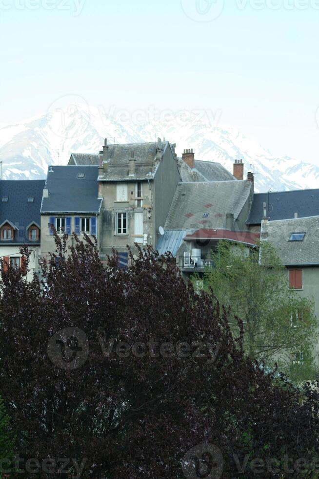 la mure a small village in france, europe photo