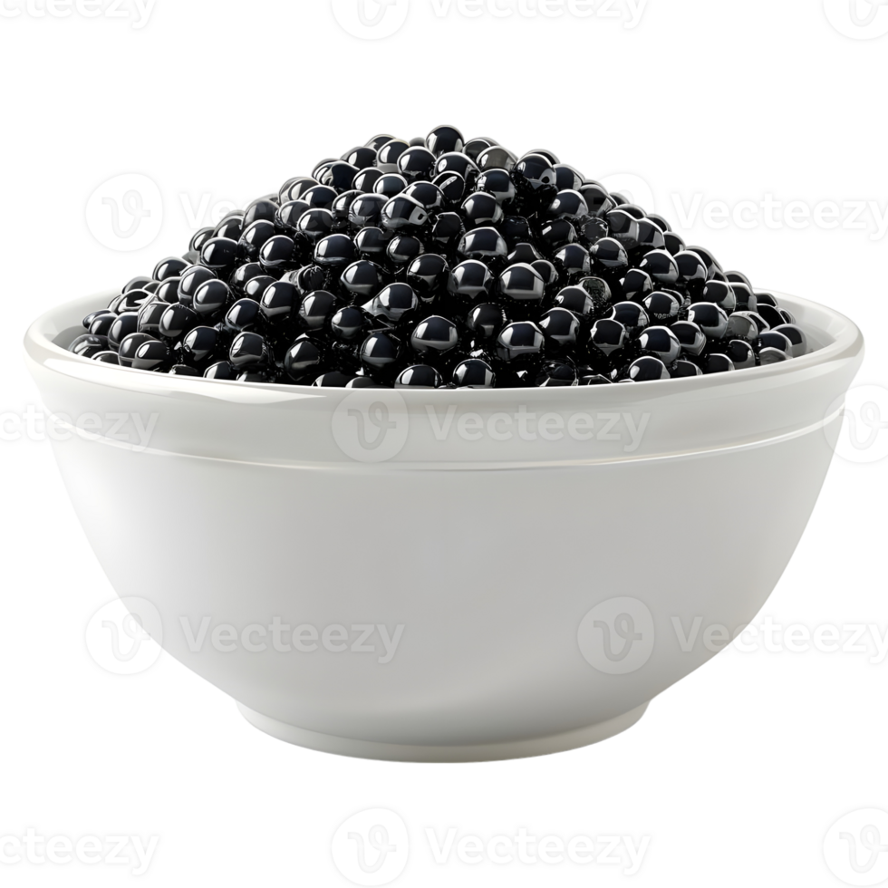 Beluga Caviar on Transparent Background png