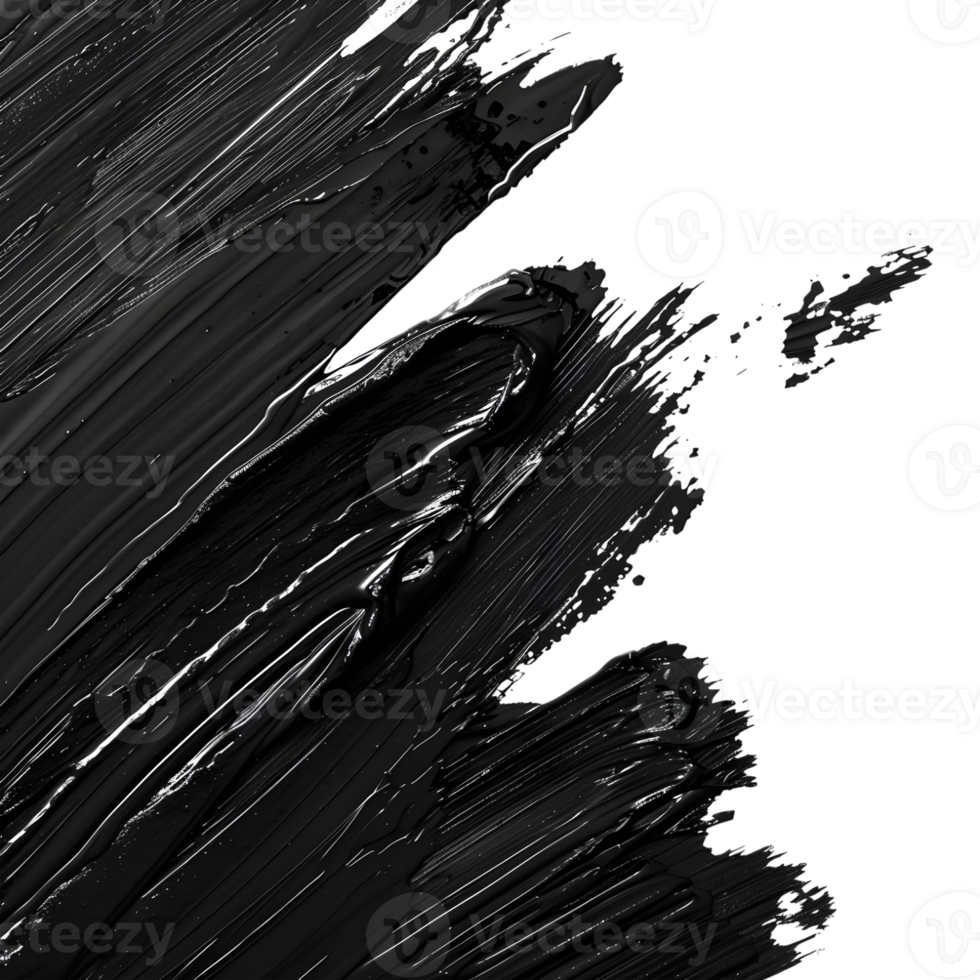 Brush Grunge Texture on Transparent Background png