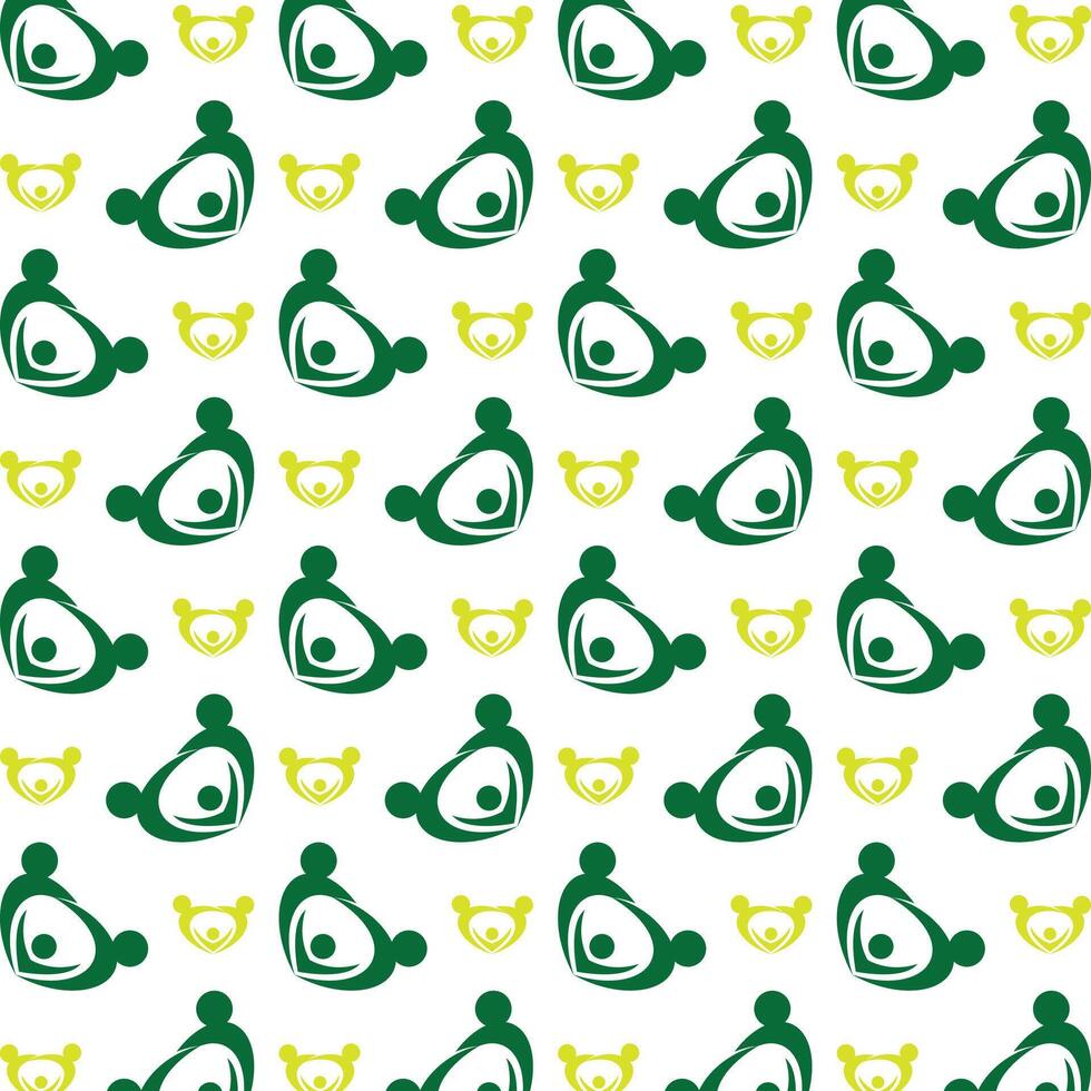 Child care favorable trendy multicolor repeating pattern illustration background design vector