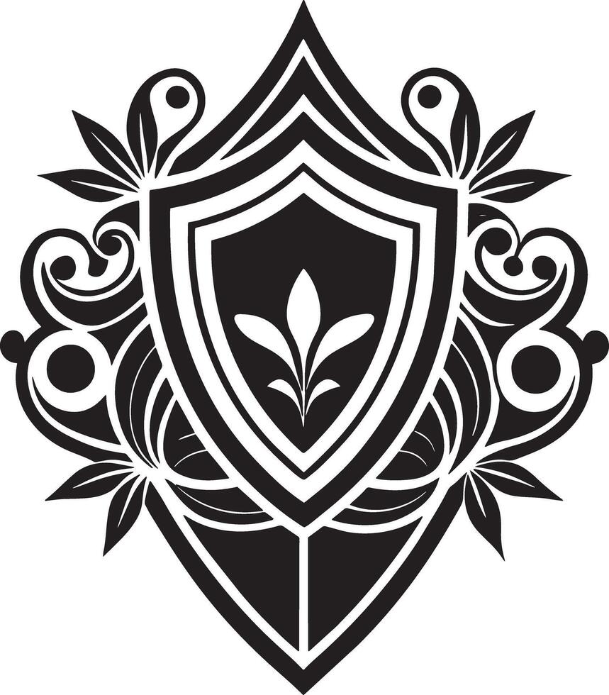 App icon design black and white illustration vector