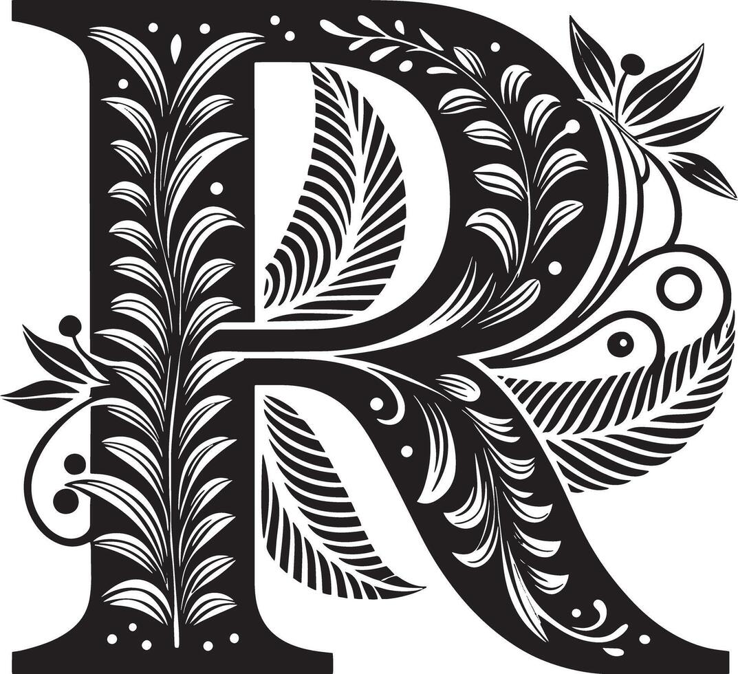 Free decorative alphabet letters clip art black and white infoupdate