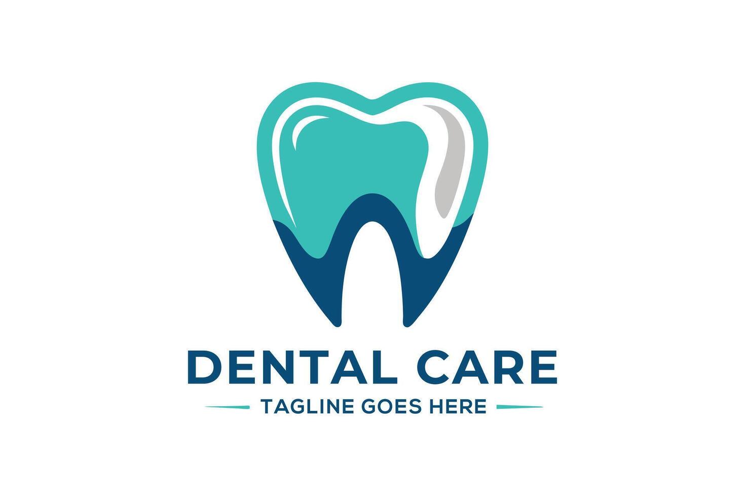 Modern logo of a dental clinic vector