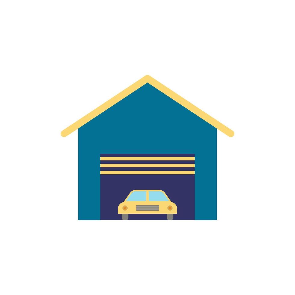 Garage icon. Simple element from buildings collection. Creative Garage icon for web design, templates, infographics and more vector