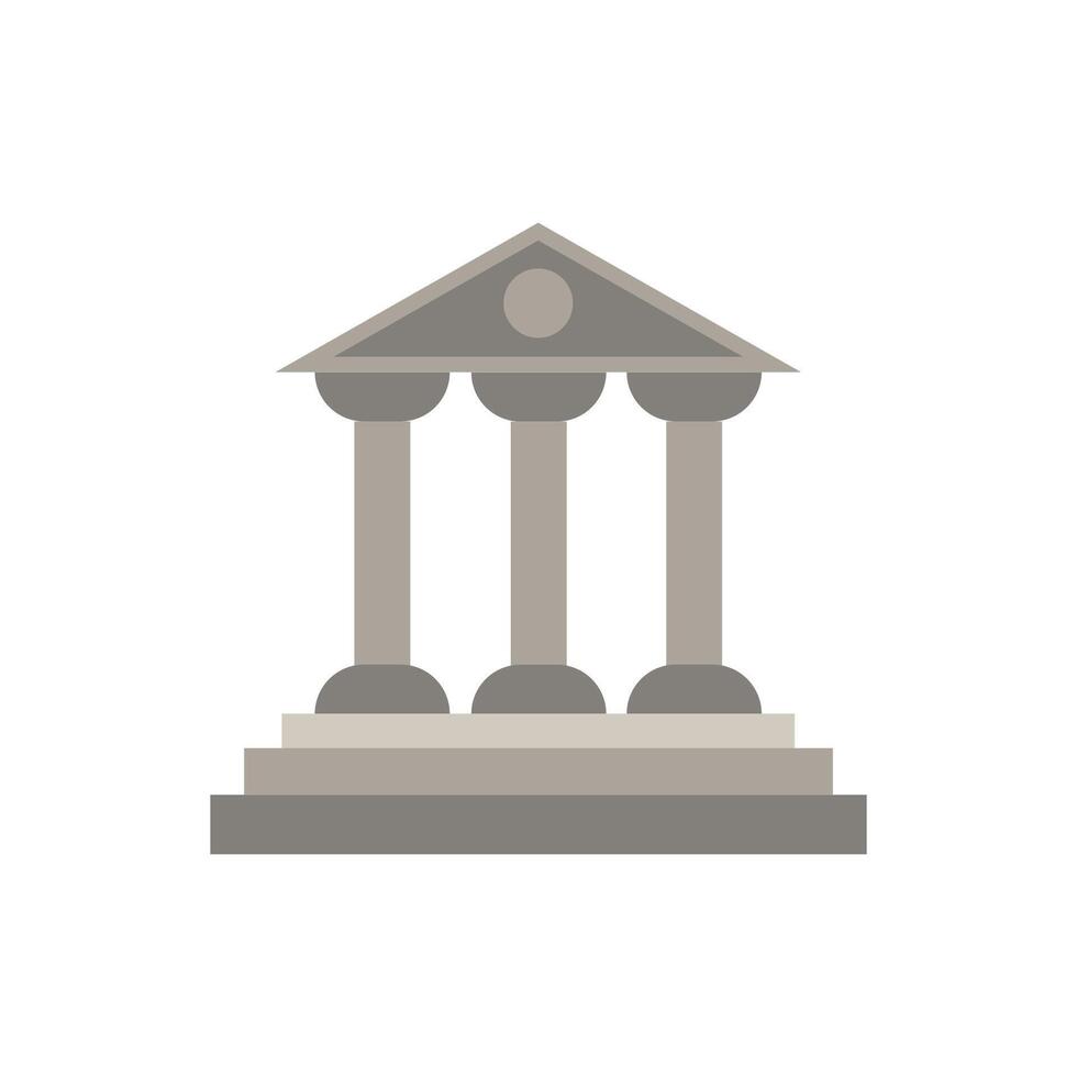 Museum icon. Simple element from buildings collection. Creative Museum icon for web design, templates, infographics and more vector
