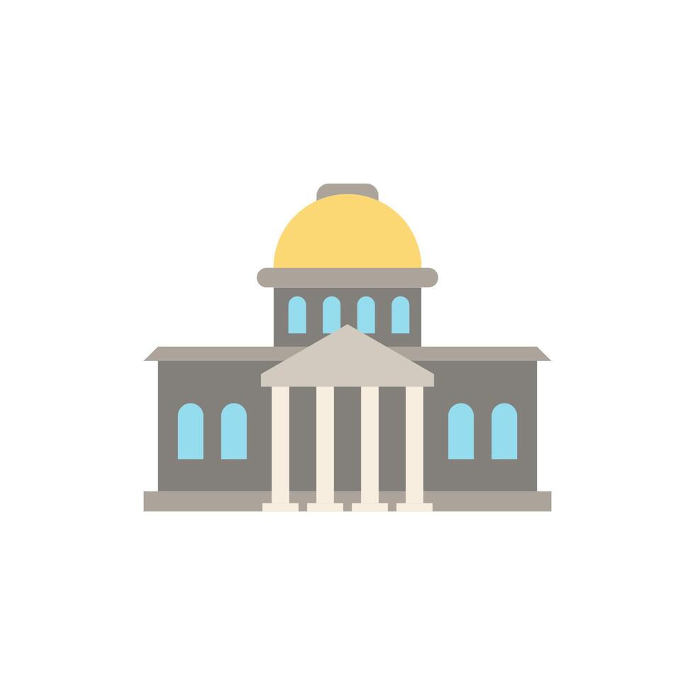 Government icon. Simple element from buildings collection. Creative Government icon for web design, templates, infographics and more vector