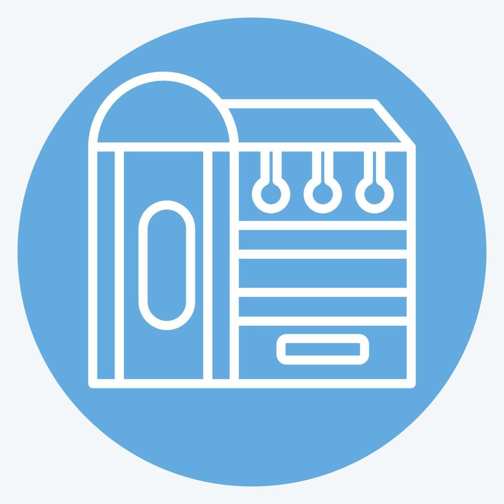 Icon Playground. related to City symbol. blue eyes style. simple design illustration vector