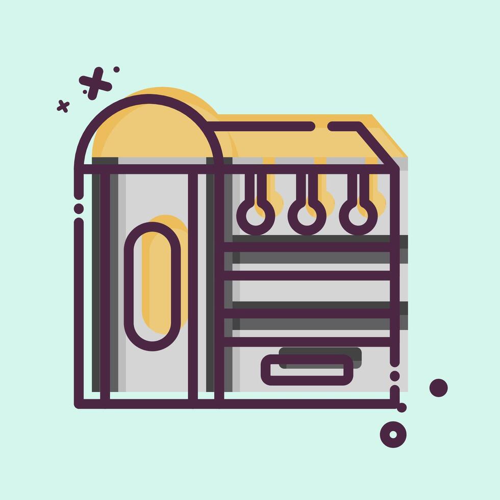 Icon Playground. related to City symbol. MBE style. simple design illustration vector