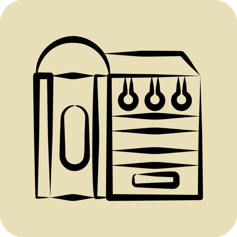 Icon Playground. related to City symbol. hand drawn style. simple design illustration vector