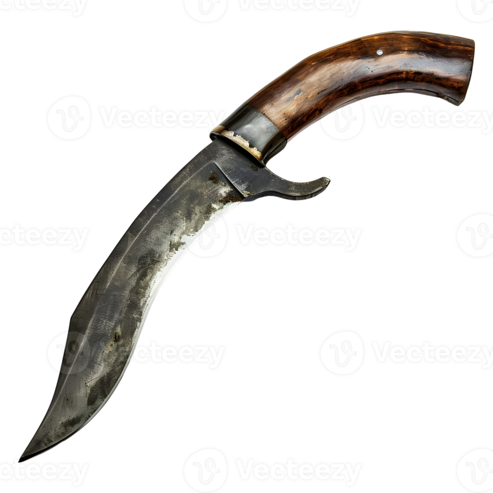 Ancient Knife for Warriors on Transparent Background png