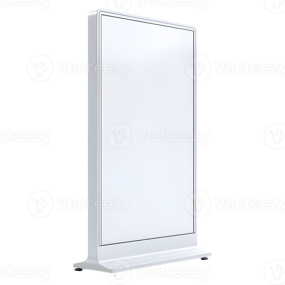 Vertical or Landscape Monitor on Transparent Background png